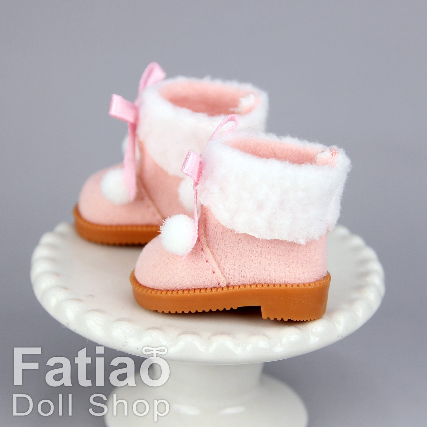 Fatiao - New Lati Yellow Pukifee Luts Tiny 1/8 BJD Dolls boots shoes (Size 2.7cm)