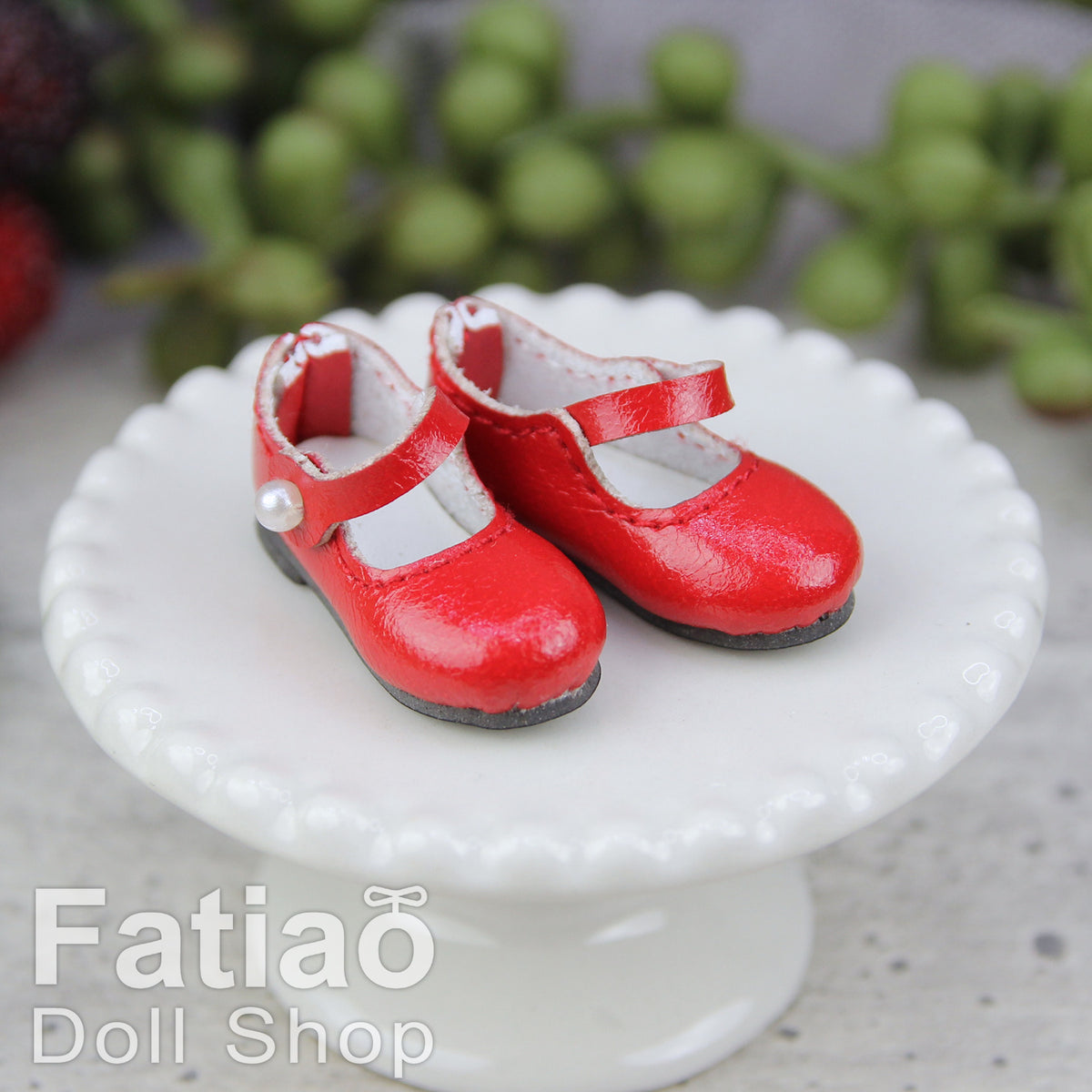 Fatiao - New Lati Yellow / Pukifee / Blythe / AZONE 1/6 / OB22 24 / 1/8 BJD Doll Shoes (Size 2.5cm)