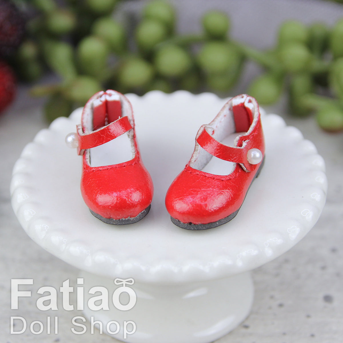 Fatiao - New Lati Yellow / Pukifee / Blythe / AZONE 1/6 / OB22 24 / 1/8 BJD Doll Shoes (Size 2.5cm)