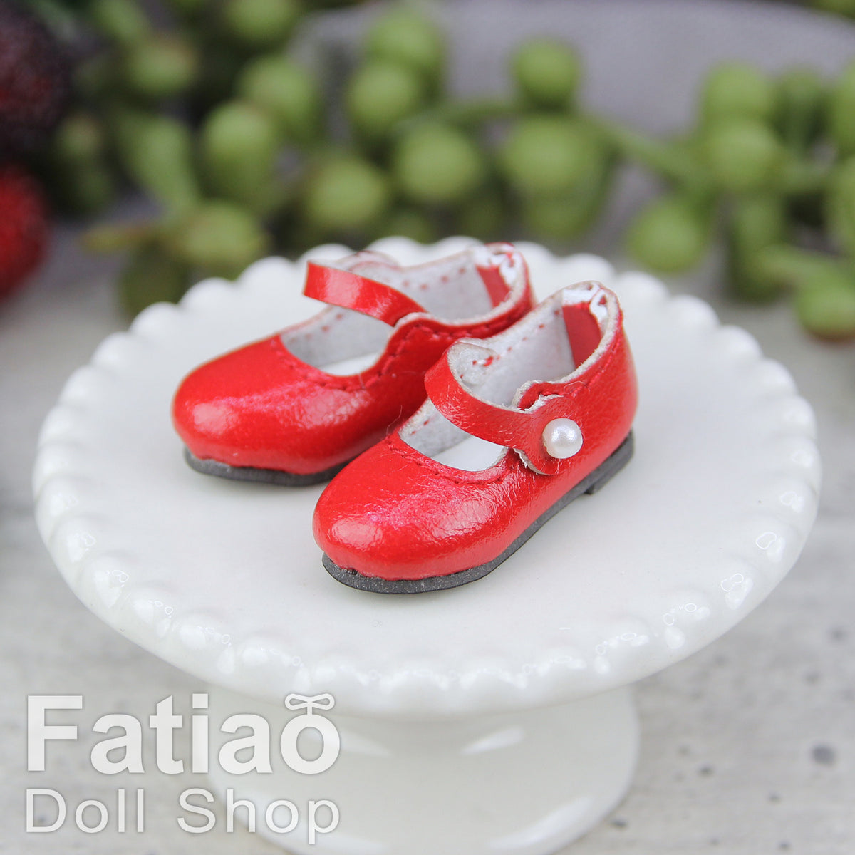 Fatiao - New Lati Yellow / Pukifee / Blythe / AZONE 1/6 / OB22 24 / 1/8 BJD Doll Shoes (Size 2.5cm)
