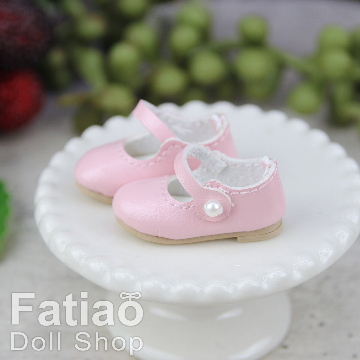 Fatiao - New Lati Yellow / Pukifee / Blythe / AZONE 1/6 / OB22 24 / 1/8 BJD Doll Shoes (Size 2.5cm)