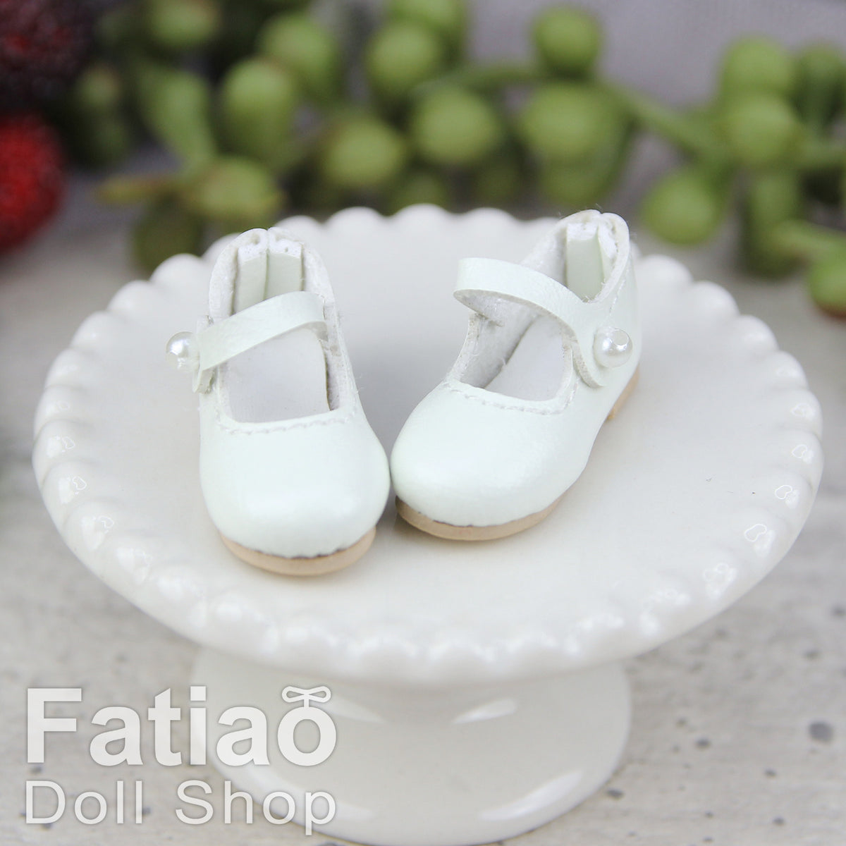 Fatiao - New Lati Yellow / Pukifee / Blythe / AZONE 1/6 / OB22 24 / 1/8 BJD Doll Shoes (Size 2.5cm)
