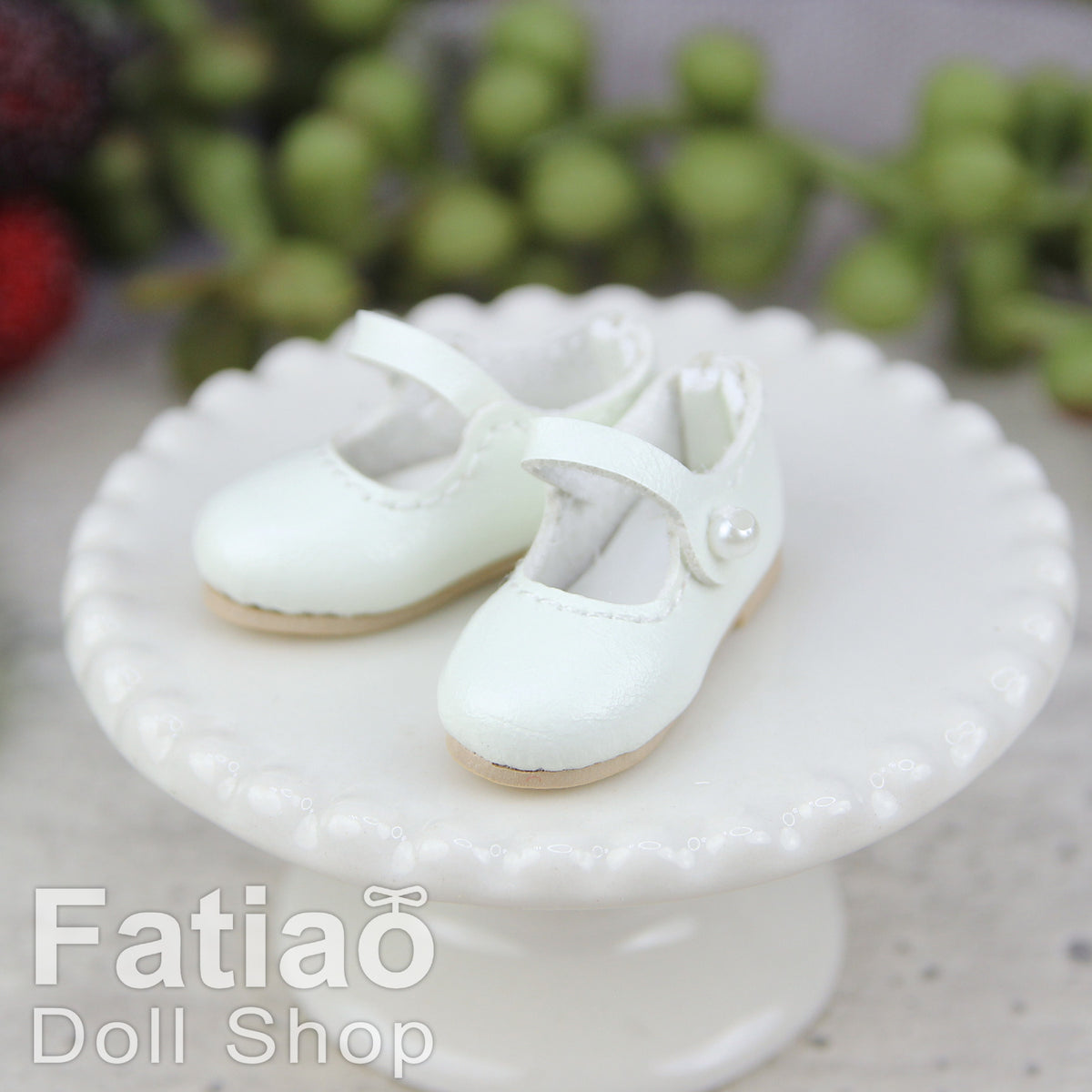 Fatiao - New Lati Yellow / Pukifee / Blythe / AZONE 1/6 / OB22 24 / 1/8 BJD Doll Shoes (Size 2.5cm)