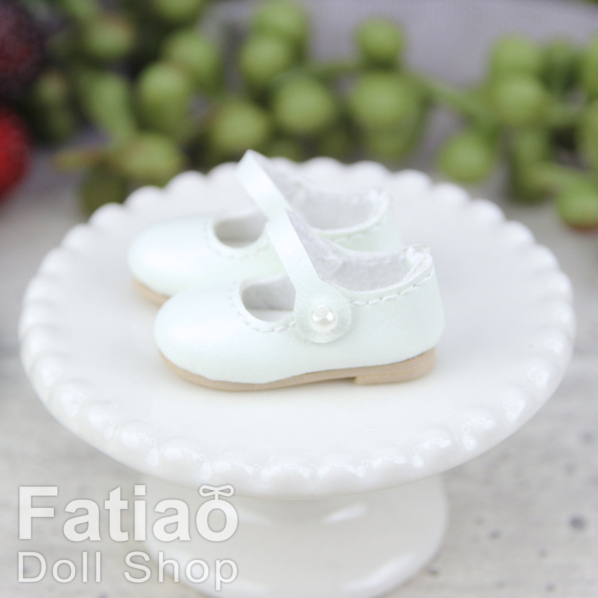 Fatiao - New Lati Yellow / Pukifee / Blythe / AZONE 1/6 / OB22 24 / 1/8 BJD Doll Shoes (Size 2.5cm)