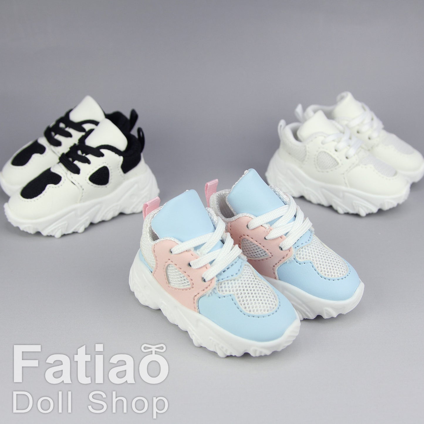 Fatiao - New Dollfie MSD MDD 1/4 BJD Doll sneakers sports gym shoes