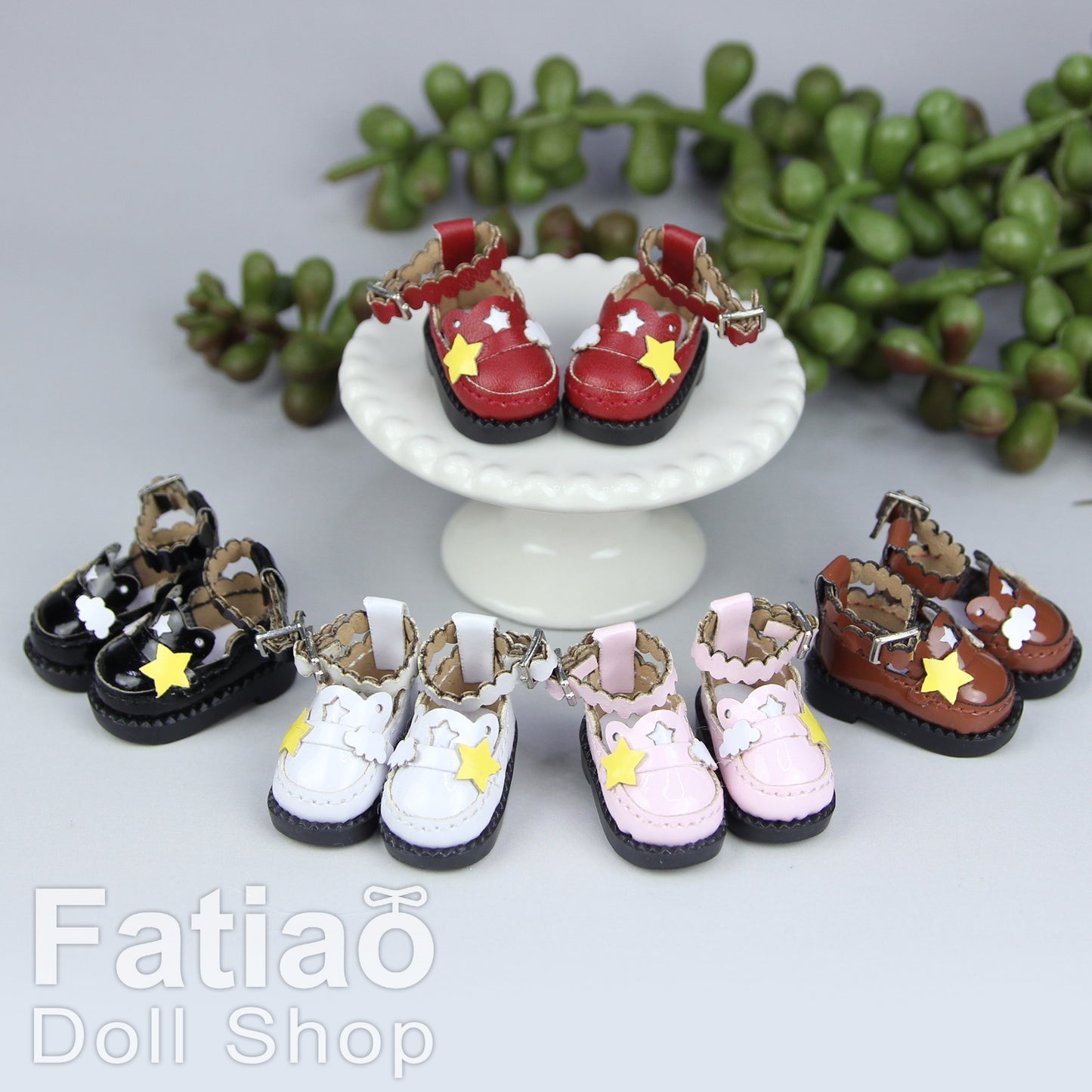 Fatiao - New OB11 OB22 Blythe 1/12 BJD Nendoroid pullip dolls Cute shoes