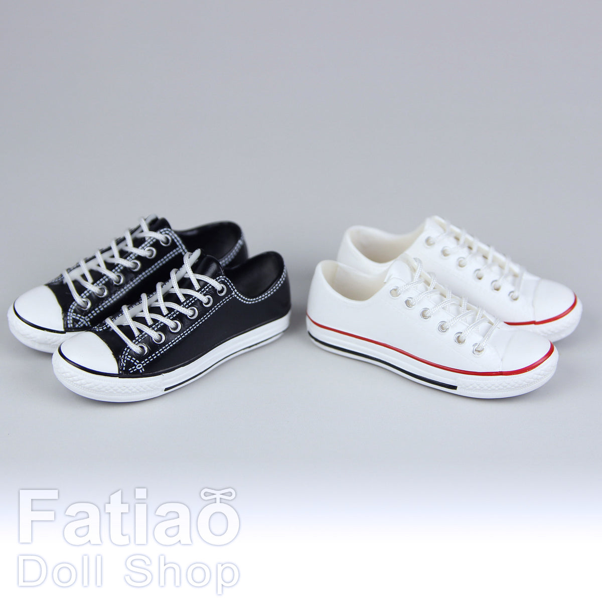 1/6 BJD Doll OB24 Female Action Figure iMda2.7 Lace-Up Canvas Sneakers Shoes