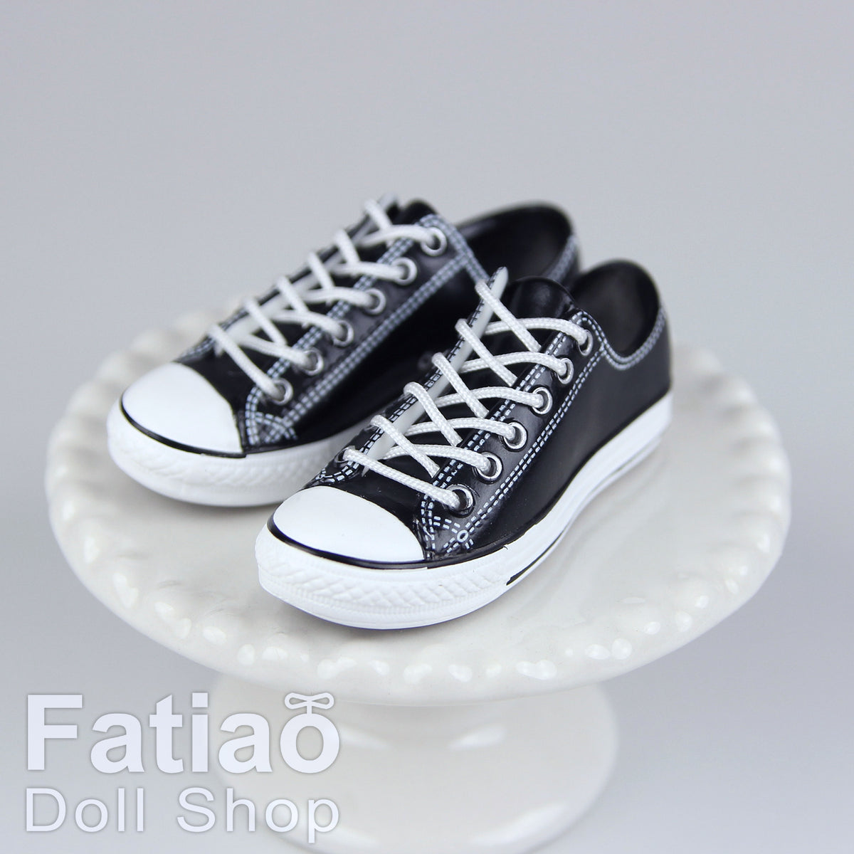 1/6 BJD Doll OB24 Female Action Figure iMda2.7 Lace-Up Canvas Sneakers Shoes