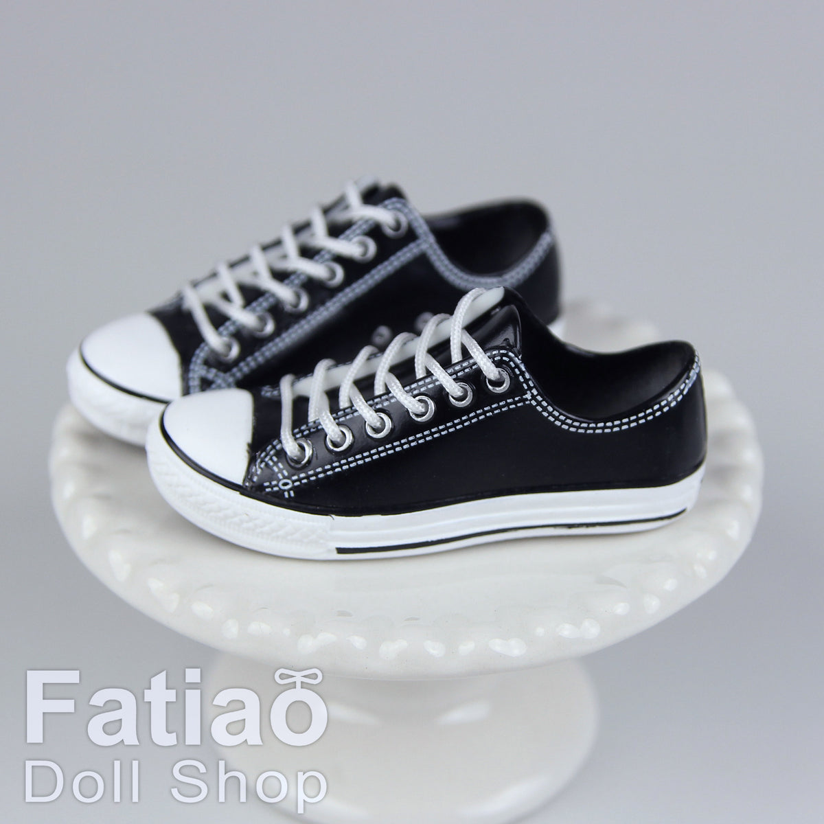 1/6 BJD Doll OB24 Female Action Figure iMda2.7 Lace-Up Canvas Sneakers Shoes