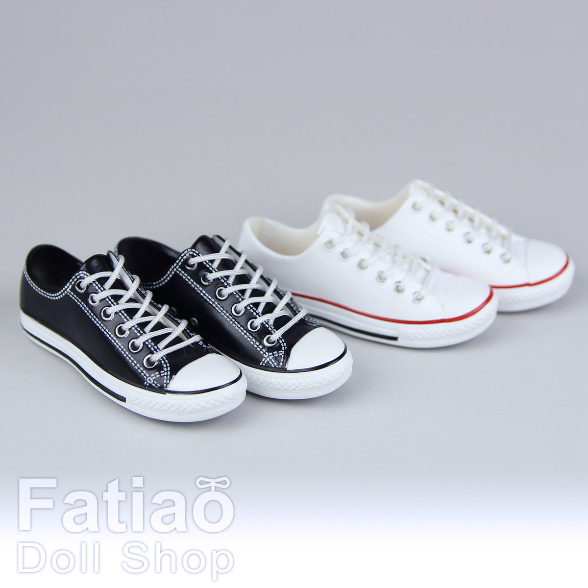 1/6 BJD Doll OB24 Female Action Figure iMda2.7 Lace-Up Canvas Sneakers Shoes