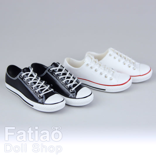 1/6 BJD Doll OB24 Female Action Figure iMda2.7 Lace-Up Canvas Sneakers Shoes