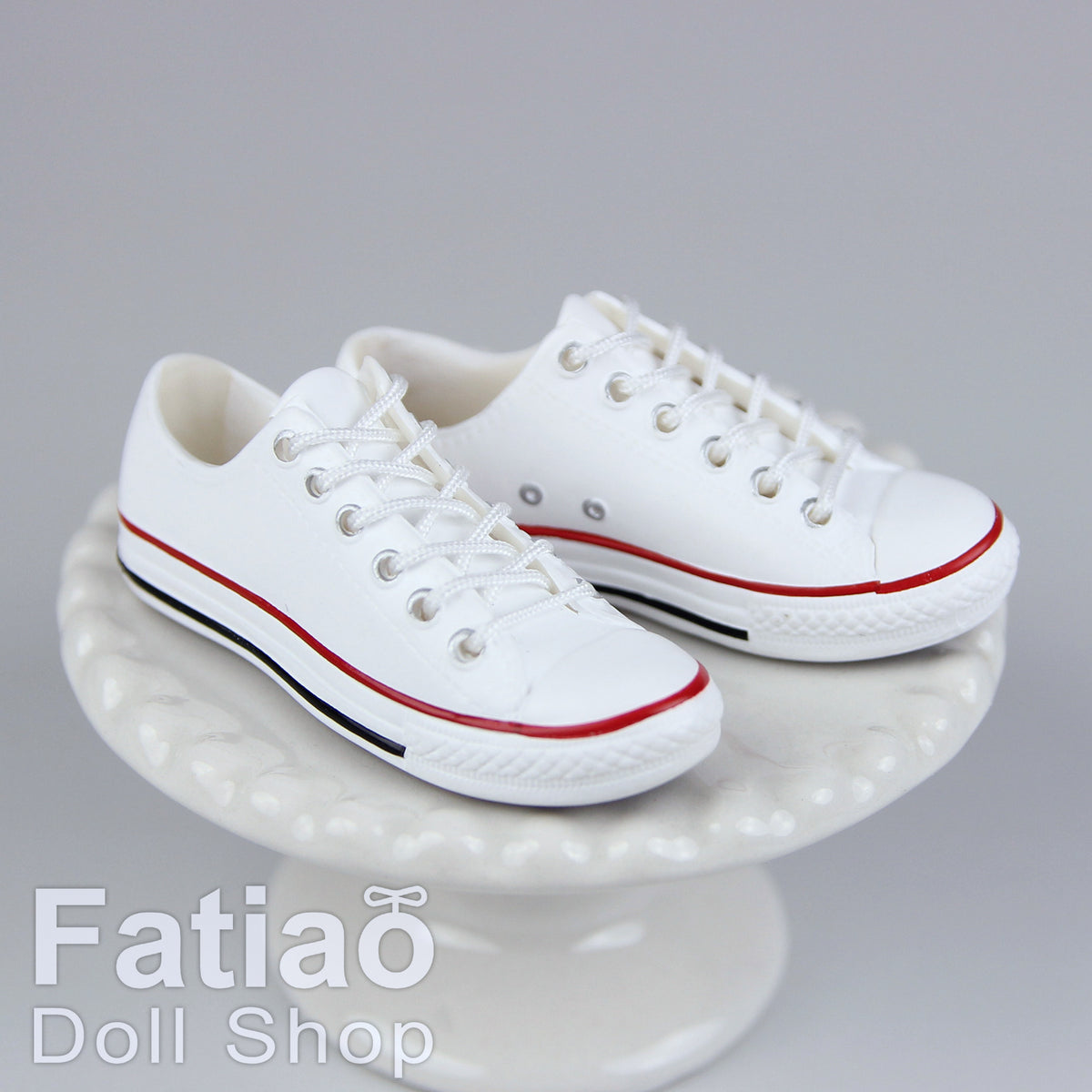 1/6 BJD Doll OB24 Female Action Figure iMda2.7 Lace-Up Canvas Sneakers Shoes