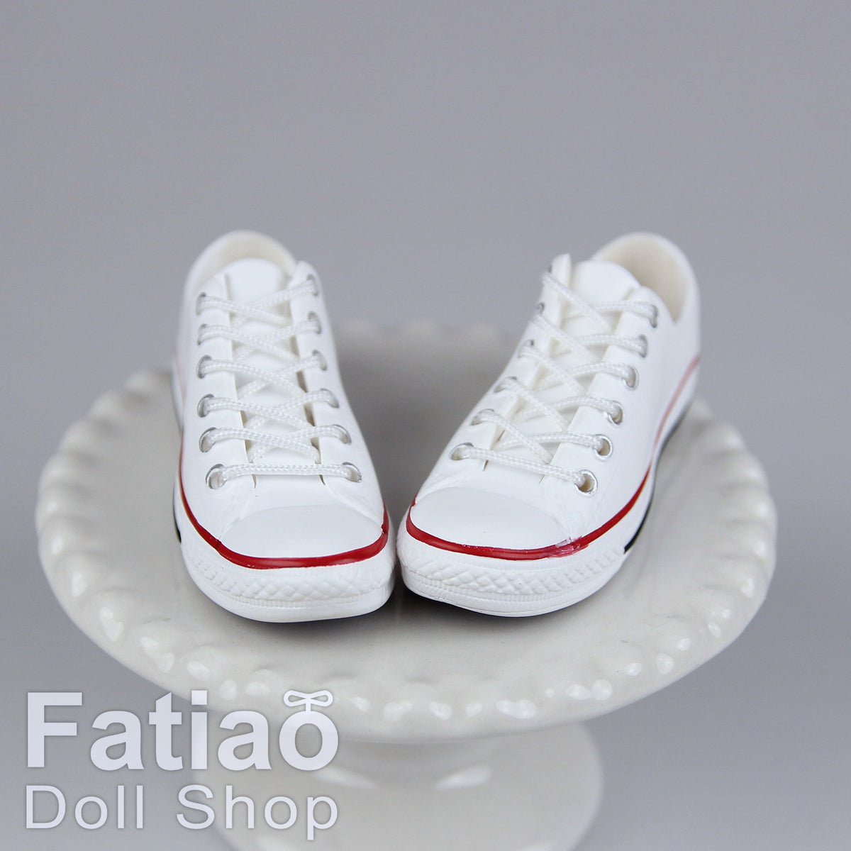 1/6 BJD Doll OB24 Female Action Figure iMda2.7 Lace-Up Canvas Sneakers Shoes