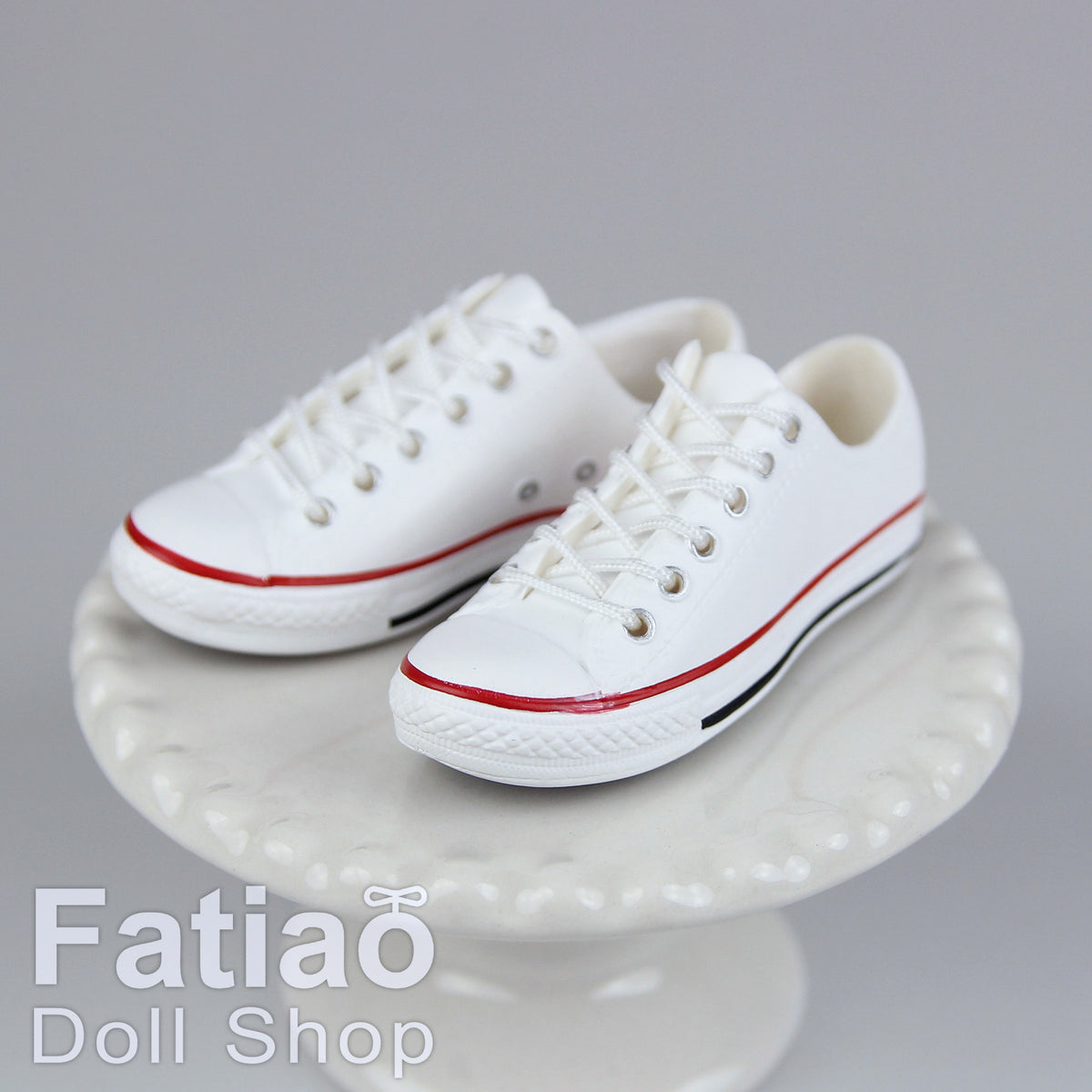1/6 BJD Doll OB24 Female Action Figure iMda2.7 Lace-Up Canvas Sneakers Shoes