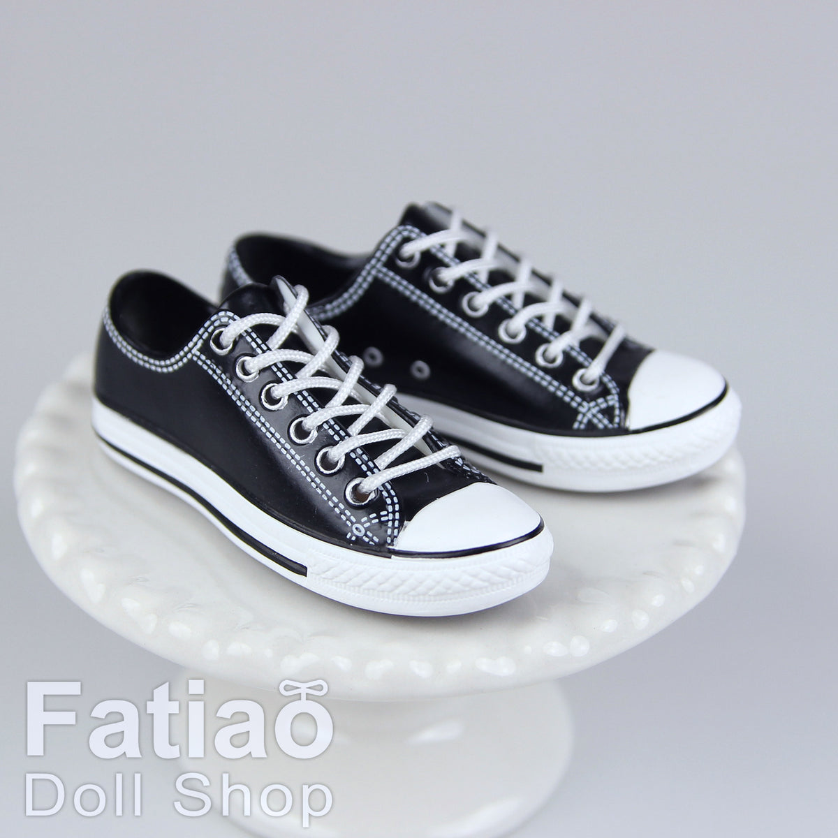 1/6 BJD Doll OB24 Female Action Figure iMda2.7 Lace-Up Canvas Sneakers Shoes