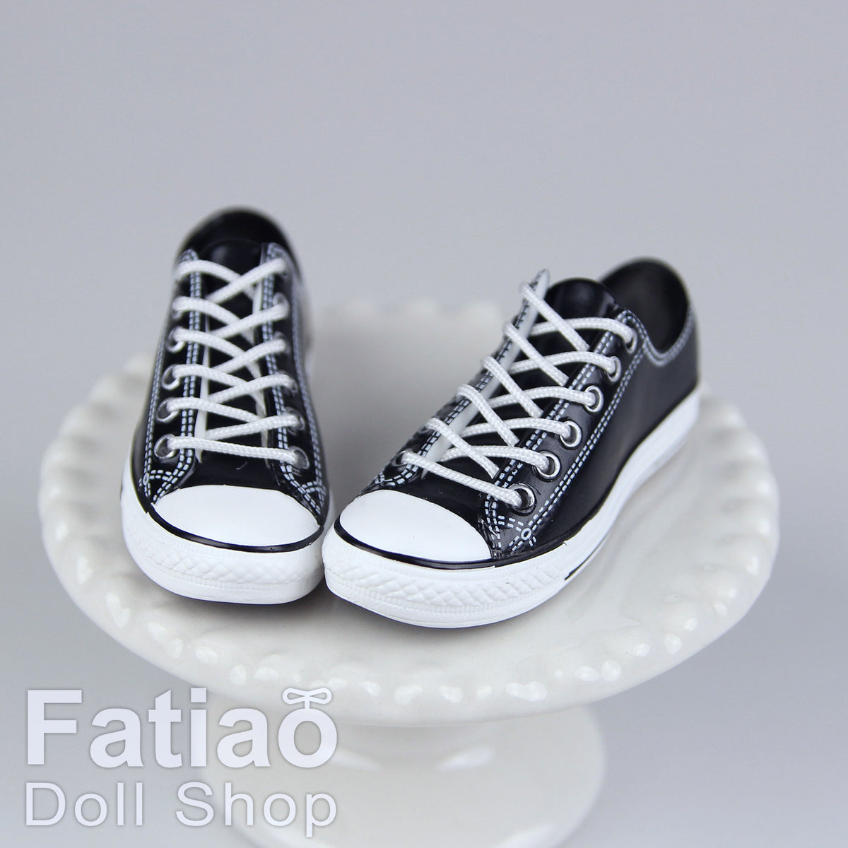 1/6 BJD Doll OB24 Female Action Figure iMda2.7 Lace-Up Canvas Sneakers Shoes