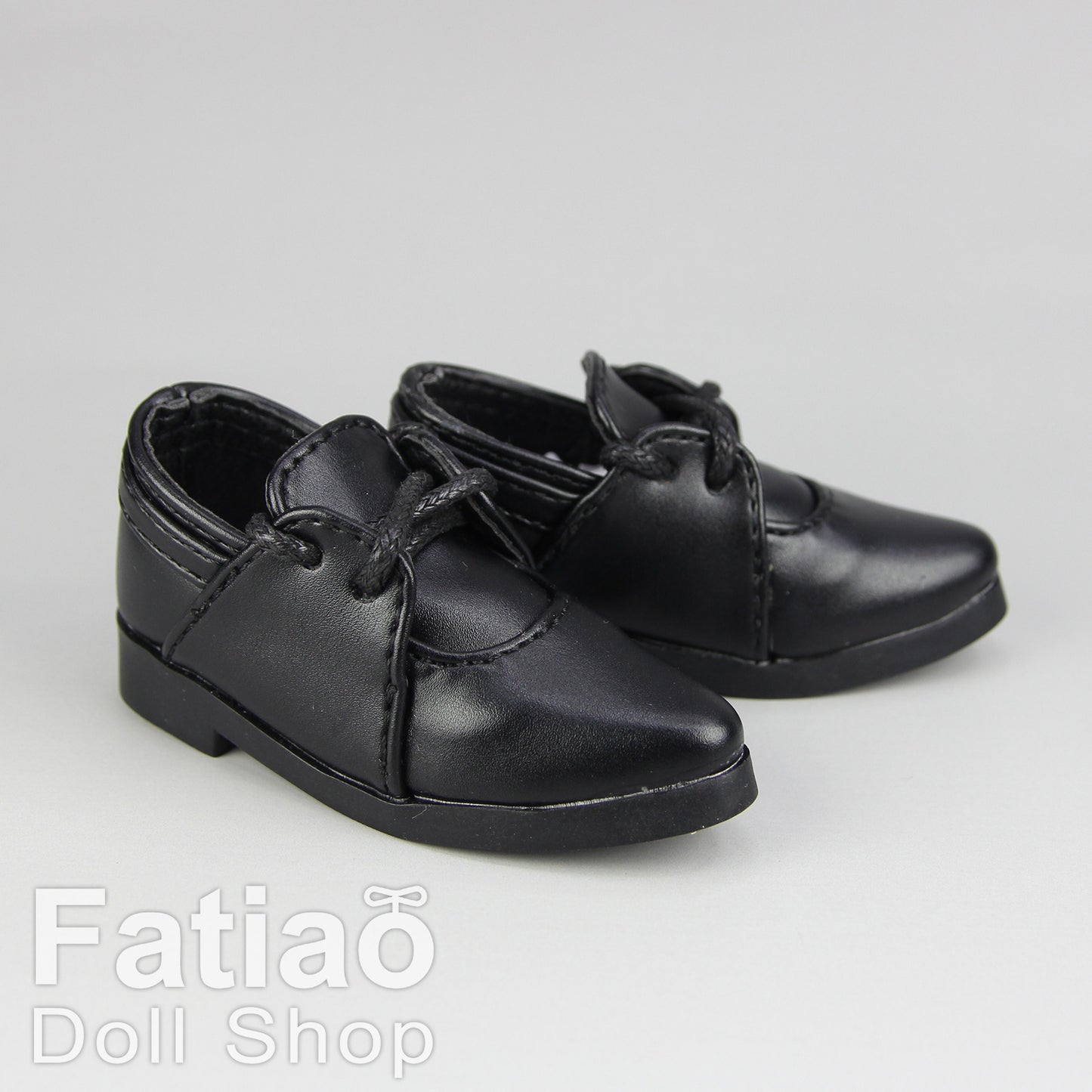 Fatiao - New 1/4 BJD Dollfie MSD Doll Shoes - Black (Size 6cm)