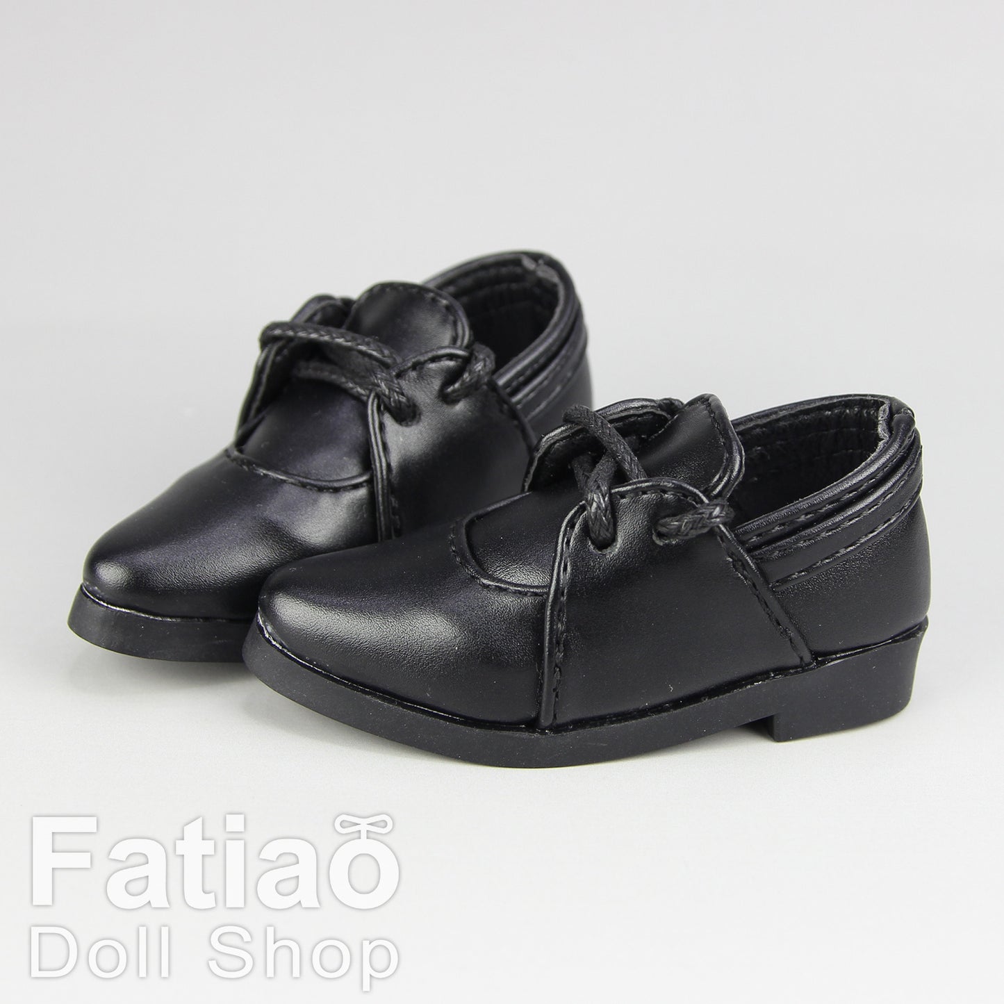Fatiao - New 1/4 BJD Dollfie MSD Doll Shoes - Black (Size 6cm)