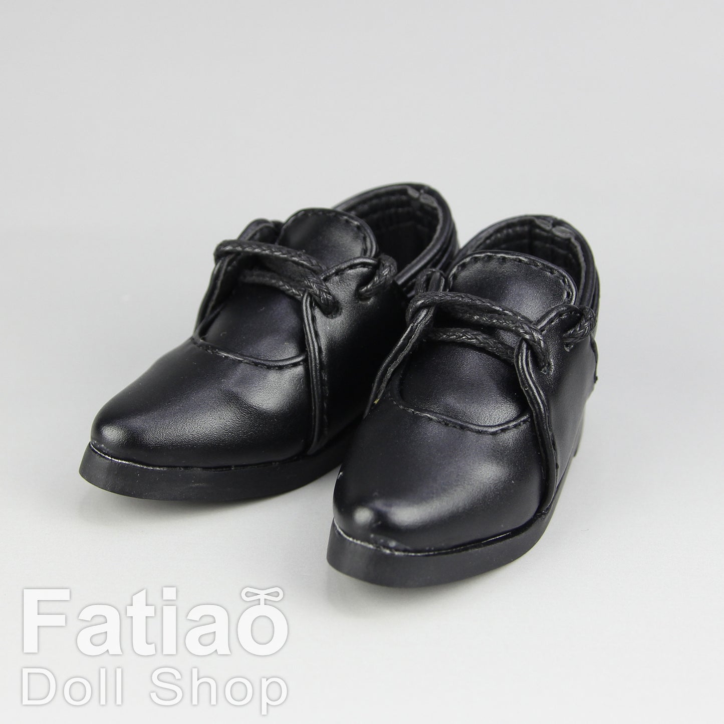 Fatiao - New 1/4 BJD Dollfie MSD Doll Shoes - Black (Size 6cm)