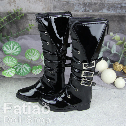 Fatiao - New 1/4 BJD MSD dollfie Cool Boots Dolls Shoes Black
