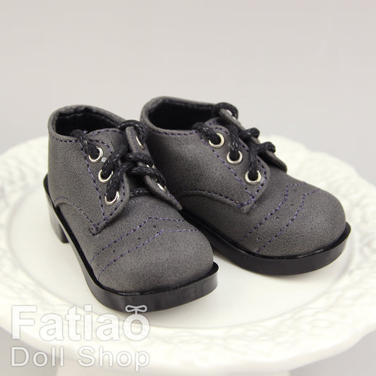 Fatiao - New 1/4 BJD MSD MDD Dollfie Dolls Shoes - Gray (Size 5.5cm)