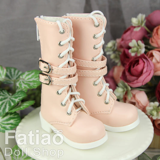 Fatiao - New 1/4 BJD MSD Dollfie Dolls Shoes Boots - Pink (Size 5.5cm)