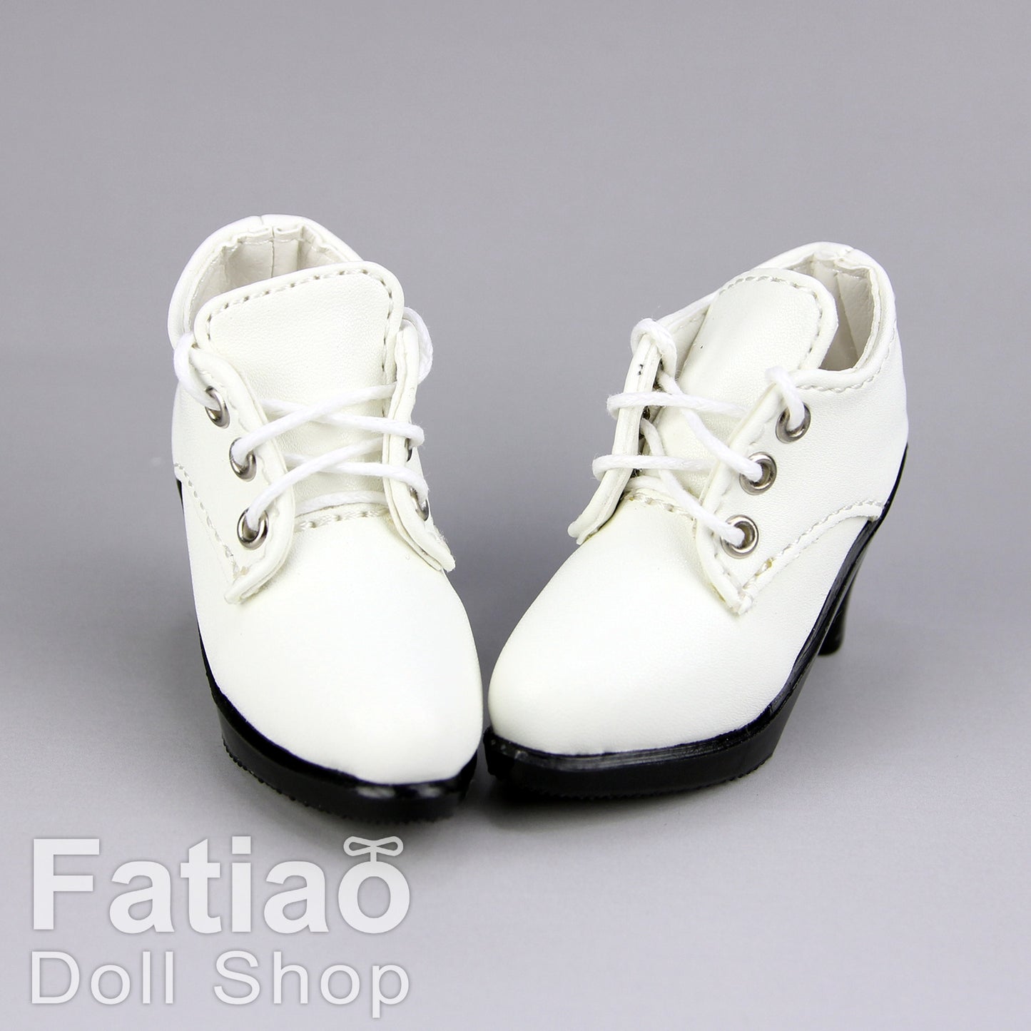 Fatiao - New 1/4 BJD Dollfie MSD High Heeled Shoes - White (Size 5.5cm)