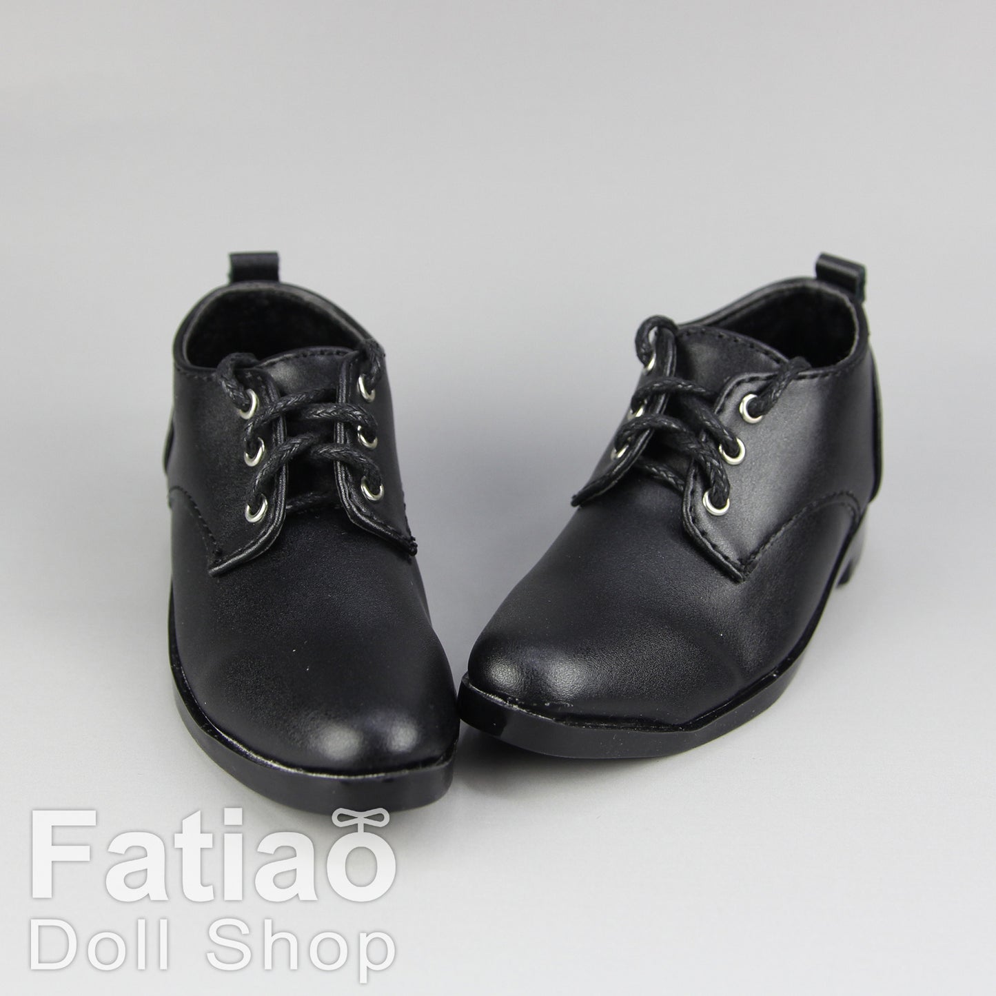 Fatiao - New 1/3 BJD Supper dollfie 13/17SD Boy Tip Leather Suit Derby Shoes Black(Size 8.5cm) (副本)