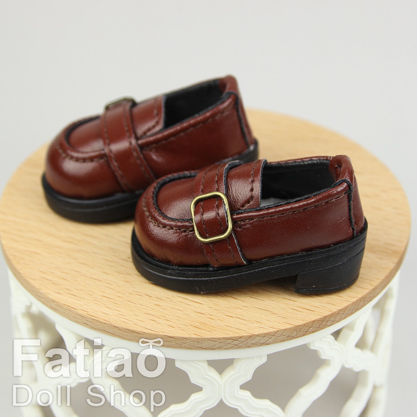 Fatiao - New Dollfie YoSD 1/6 BJD Doll leather Shoes (Size 4cm)