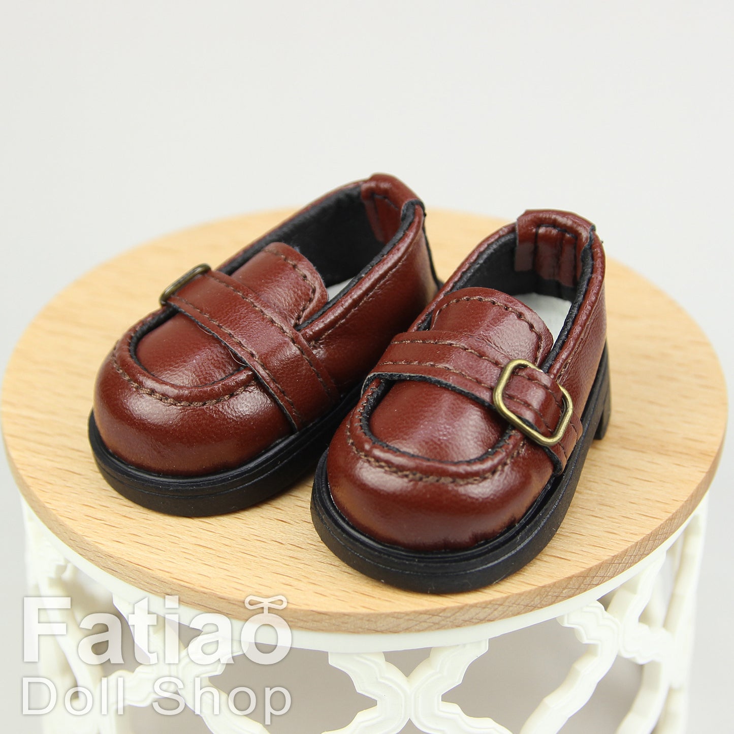 Fatiao - New Dollfie YoSD 1/6 BJD Doll leather Shoes (Size 4cm)