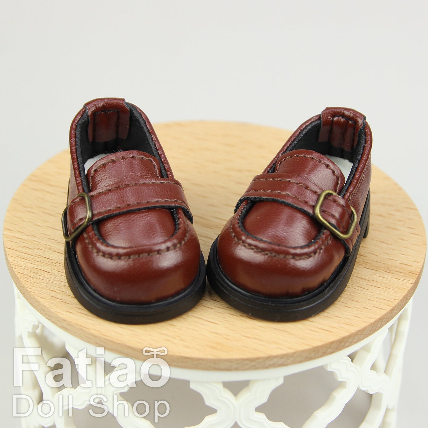 Fatiao - New Dollfie YoSD 1/6 BJD Doll leather Shoes (Size 4cm)