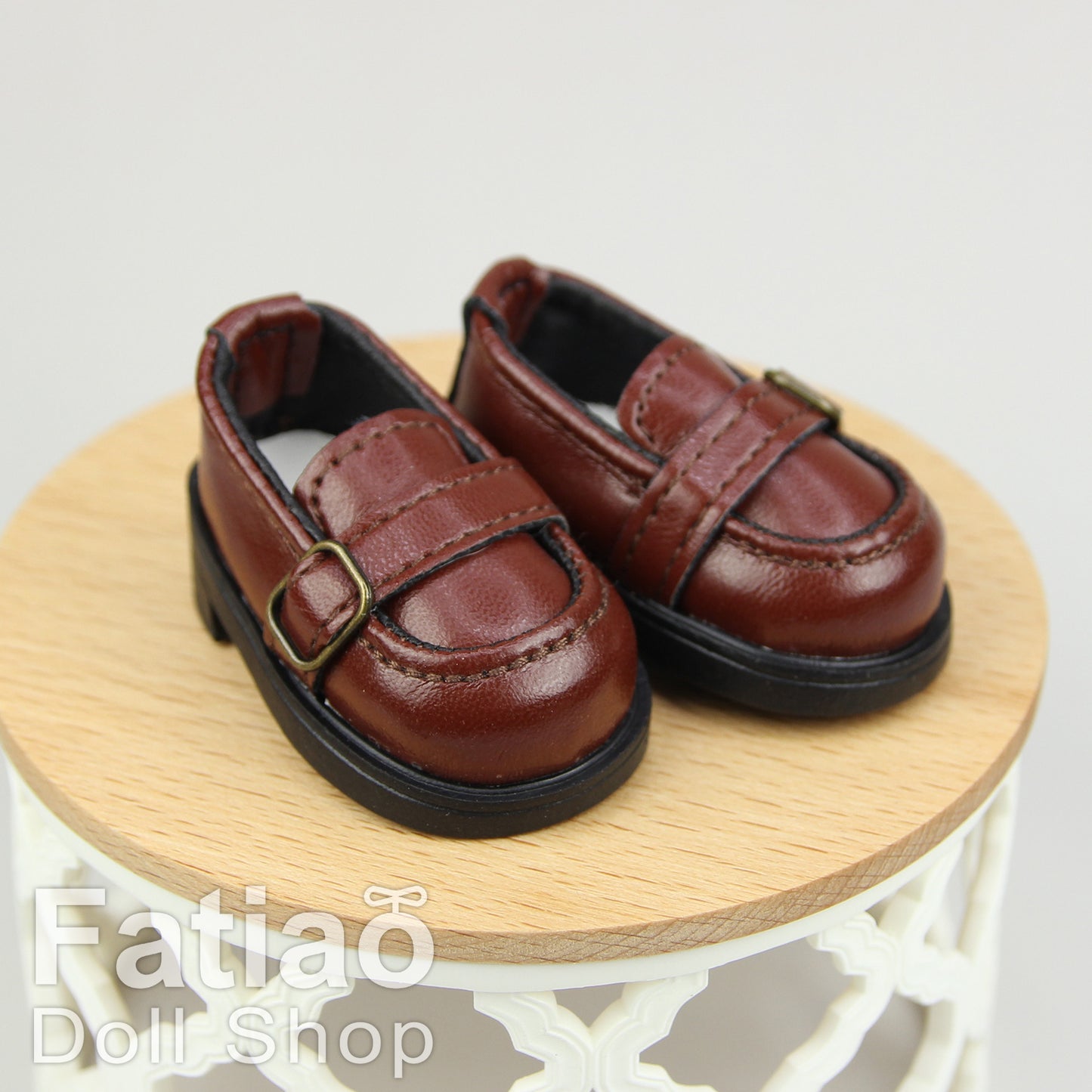 Fatiao - New Dollfie YoSD 1/6 BJD Doll leather Shoes (Size 4cm)
