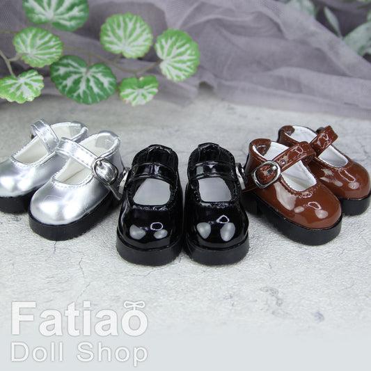 Fatiao - New Dollfie YoSD 1/6 BJD Doll leather Shoes (Size 4cm)