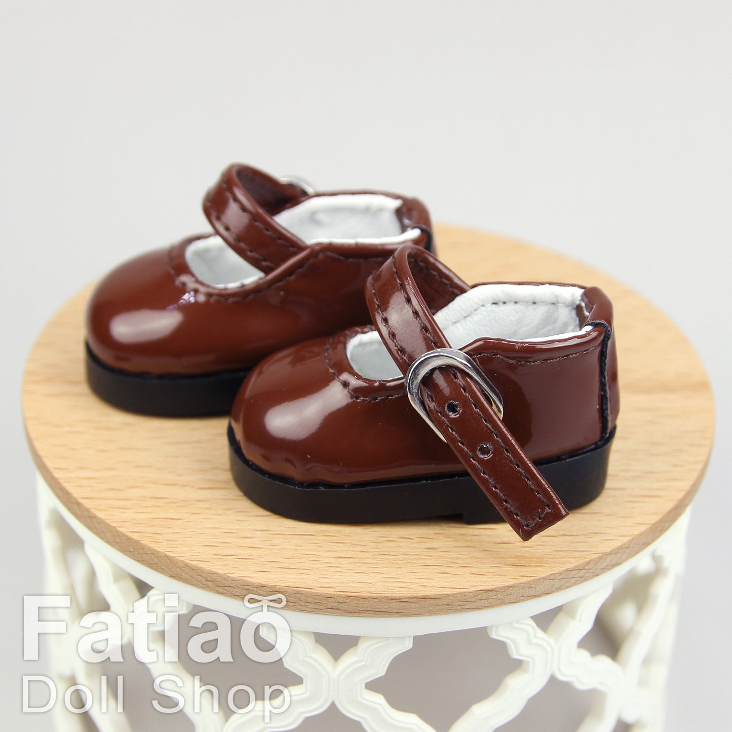 Fatiao - New Dollfie YoSD 1/6 BJD Doll leather Shoes (Size 4cm)