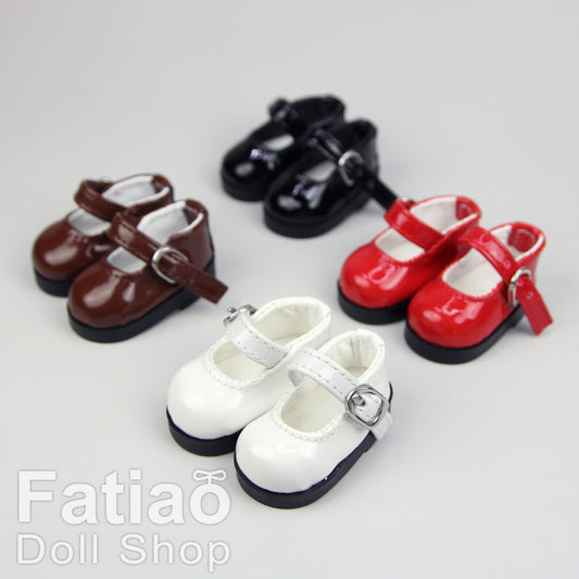 Fatiao - New Dollfie YoSD 1/6 BJD Doll leather Shoes (Size 4cm)