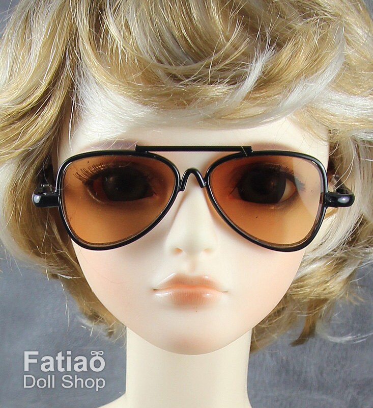 New fashion Dolls Sun Glasses fit 1/3 BJD SD Super Dollfie Silver