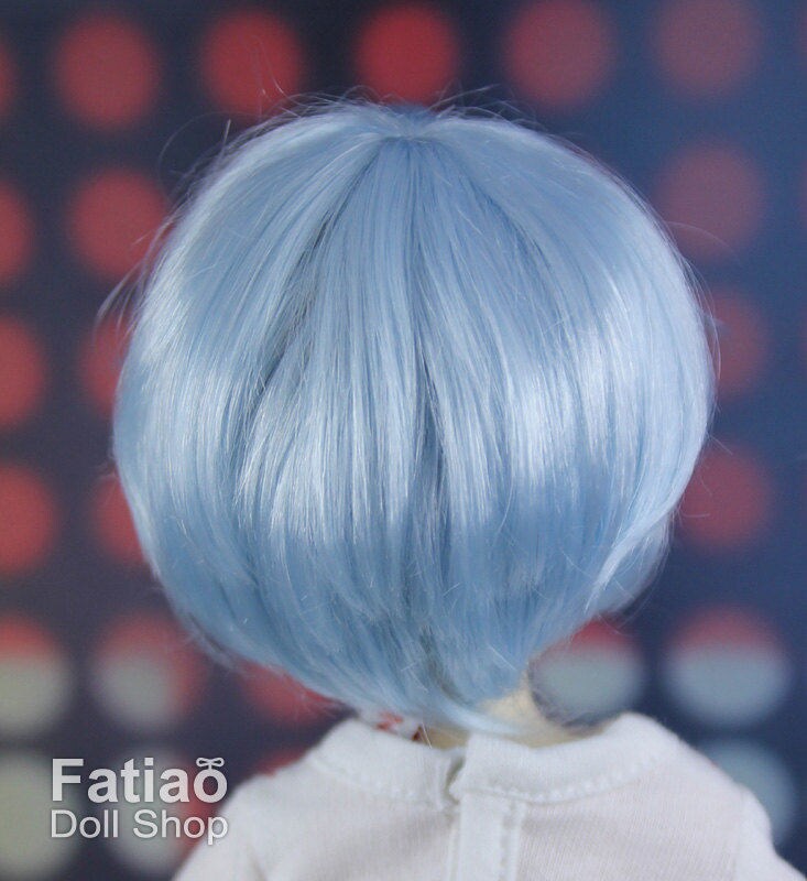 Fatiao - New Dolls Wig Dollfie Yo-SD 1/6 BJD 6-7" size - Light blue