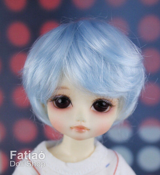 Fatiao - New Dolls Wig Dollfie Yo-SD 1/6 BJD 6-7" size - Light blue