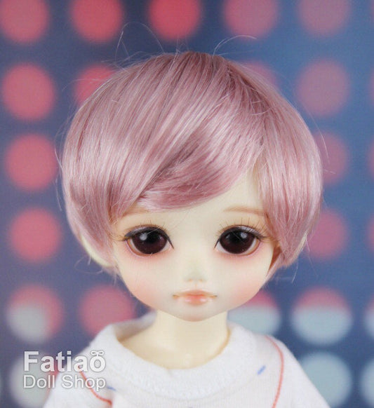 Fatiao - New Dolls Wig Dollfie Yo-SD 1/6 BJD 6-7" size - Deep Pink