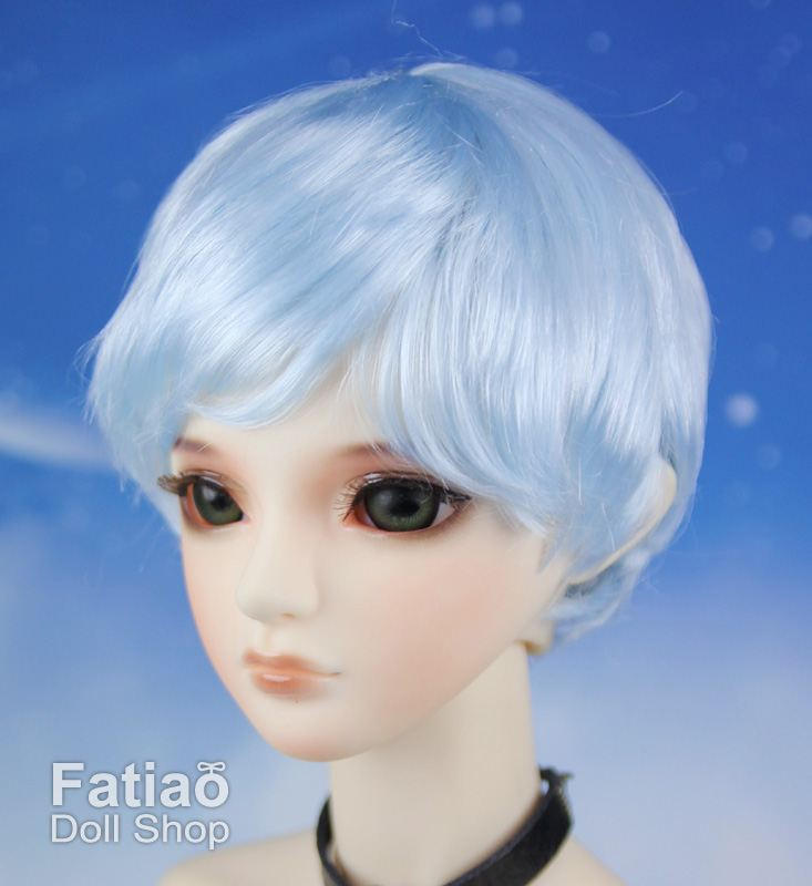 Fatiao - New Dollfie SD 1/3 BJD Dolls Wig size 8-9" - Light Blue