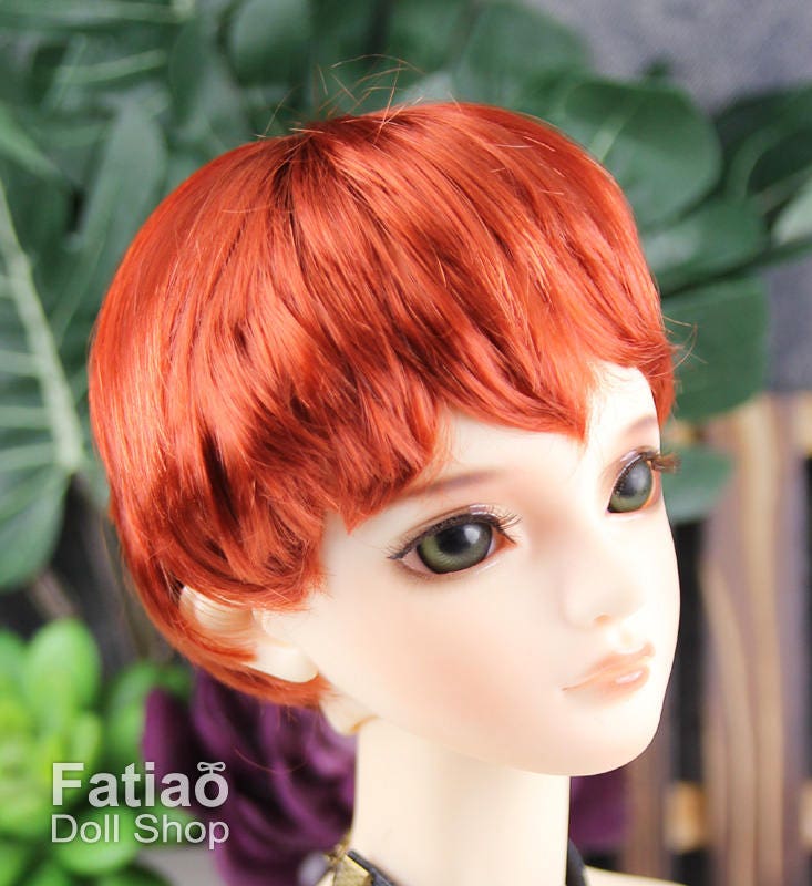 Fatiao - New Dollfie SD 1/3 BJD Dolls Wig size 8-9" - Carrot