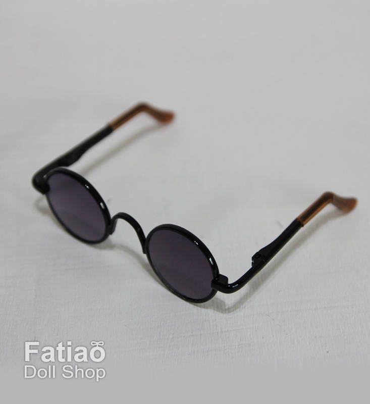 New fashion Dolls sunglasses Glasses fit 1/3 BJD SD Super Dollfie - Black