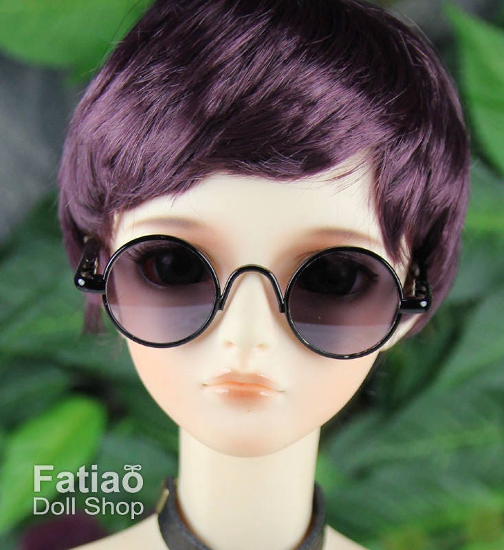 New fashion Dolls sunglasses Glasses fit 1/3 BJD SD Super Dollfie - Black