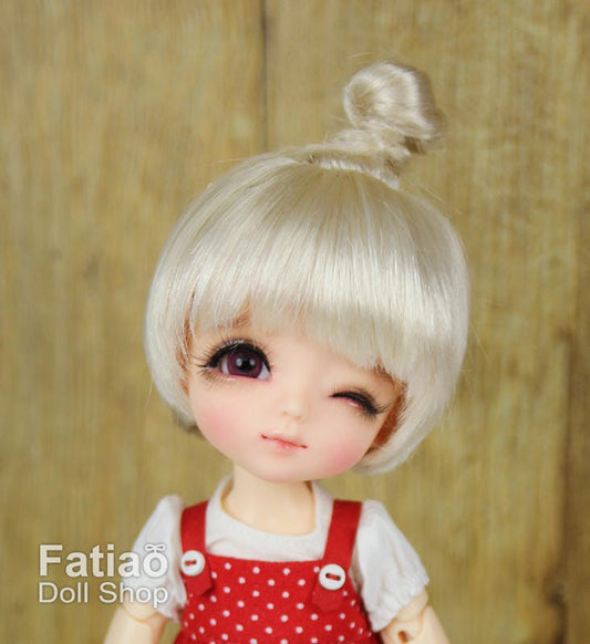 Fatiao - BJD Dollfie Lati Yellow Pukifee 5-6" Doll Wig Blonde