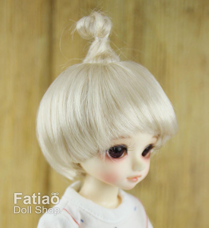 Fatiao - New Dollfie Yo-SD 1/6 BJD - Dolls Wig 6-7 inch - Blonde