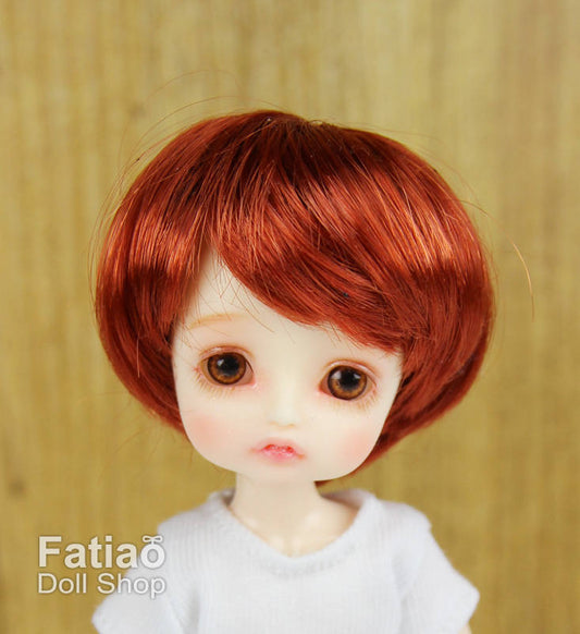 Fatiao - New BJD Dollfie pukipuki BF Pocket 3-4" Doll Wig - Carrot