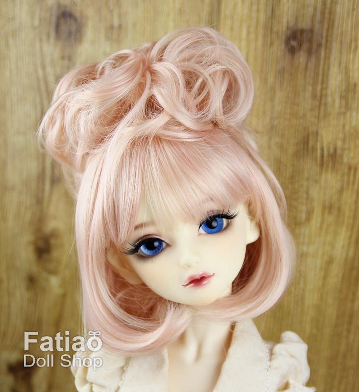 Fatiao - New Dollfie SD 1/3 BJD Dolls Wig size 8-9" - Strawberry milk