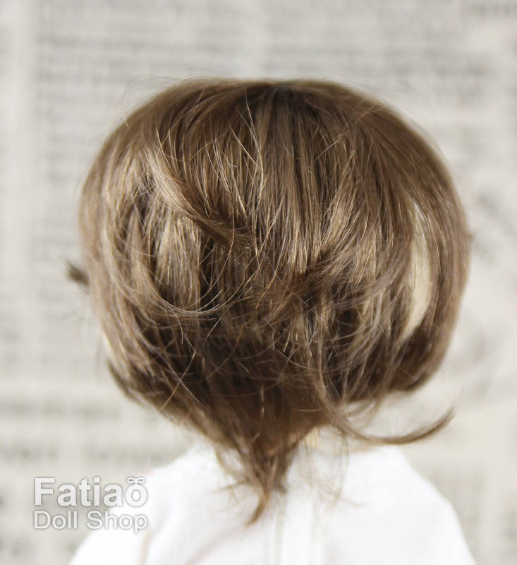Fatiao - New Dollfie Yo-SD 1/6 BJD - Dolls Wig 6-7 inch - Umber & Baby Brown