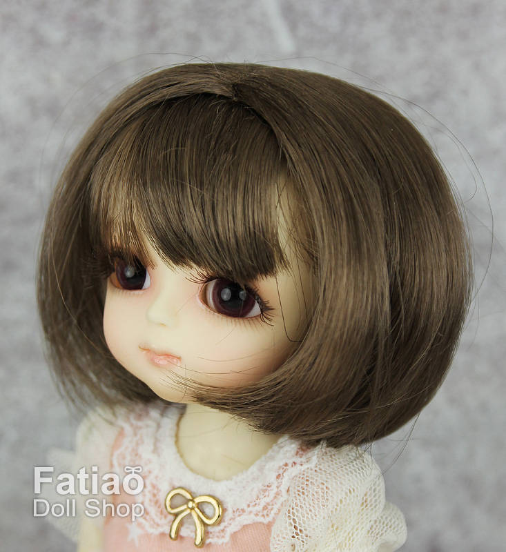 Fatiao - Dollfie Lati Yellow Pukifee 5-6" Doll Wig umber