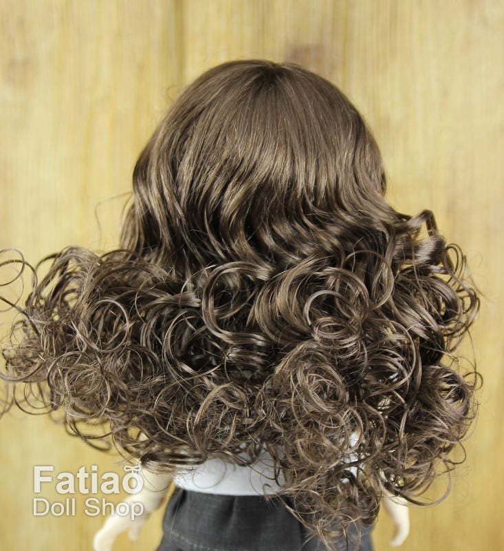 Fatiao - New Dollfie Yo-SD 1/6 BJD - Dolls Wig 6-7 inch - Dark Brown